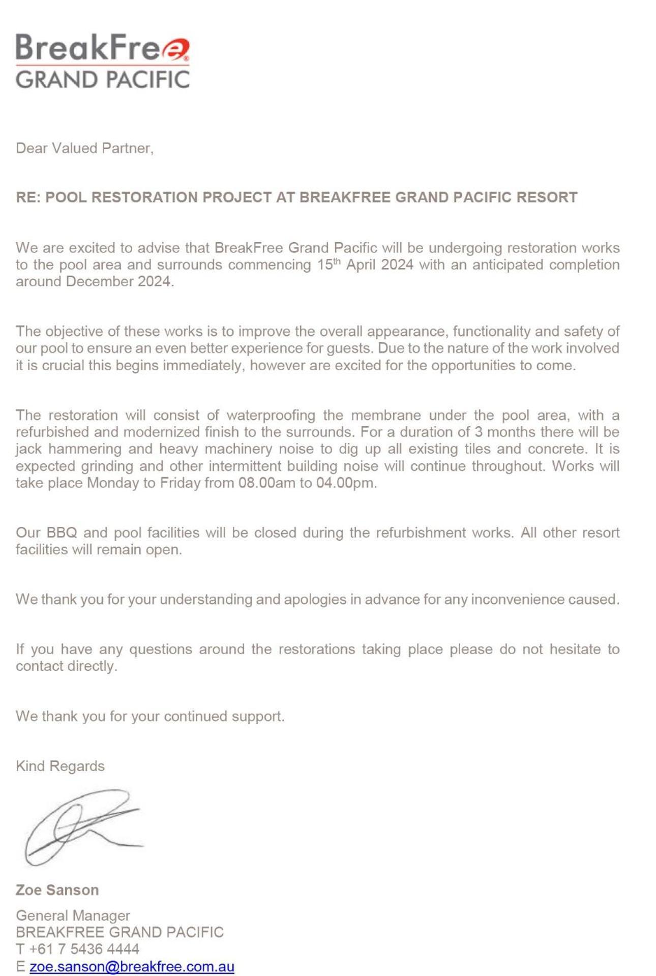 الشقق الفندقية كالوندرافي  Breakfree Grand Pacific المظهر الخارجي الصورة